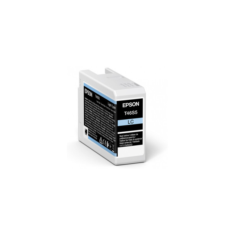 Cartucho tinta epson singlepack light cyan t46s5 ultrachrome pro 10 ink 25ml sc - p700 Cartucho tinta epson singlepack light cyan t46s5 ultrachrome pro 10 ink 25ml sc - p700
