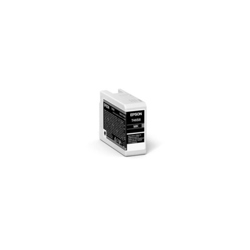 Cartucho tinta epson singlepack matte negro t46s8 ultrachrome pro 10 ink 25ml sc - p700