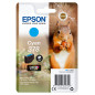 Cartucho tinta epson c13t37824010 singlepack cian 378 claria photo hd ink xp - 8500 ardilla
