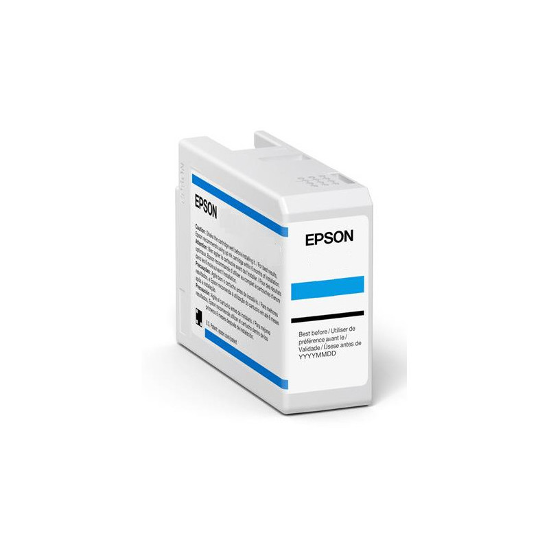 Cartucho tinta epson singlepack light cyan t47a5 ultrachrome pro 10 ink 50ml sc - p900 Cartucho tinta epson singlepack light cyan t47a5 ultrachrome pro 10 ink 50ml sc - p900