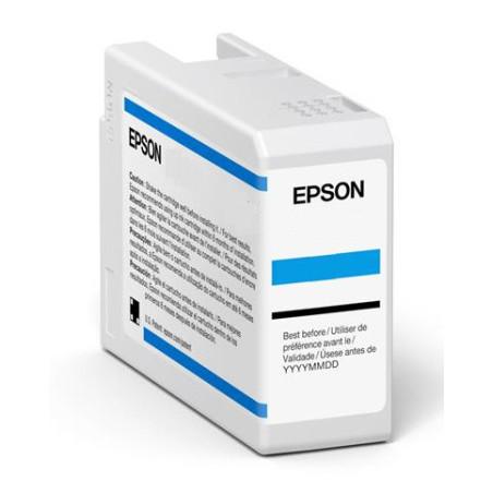 Cartucho tinta epson singlepack light cyan t47a5 ultrachrome pro 10 ink 50ml sc - p900
