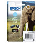 Cartucho tinta epson c13t24254012 cian claro elefante
