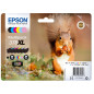 Multipack cartucho tinta epson 378xl c13t37984010 6 colores foto claria ardilla