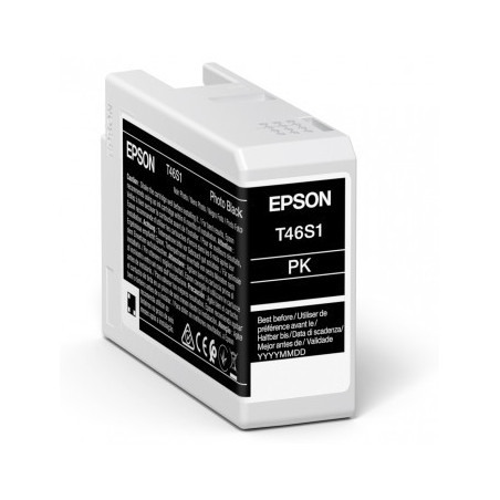 Cartucho tinta epson photo negro t46s1 ultrachrome pro 10 ink 25ml sc - p700