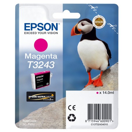 Epson T3243 ink cartridge 1 pc(s) Original Magenta