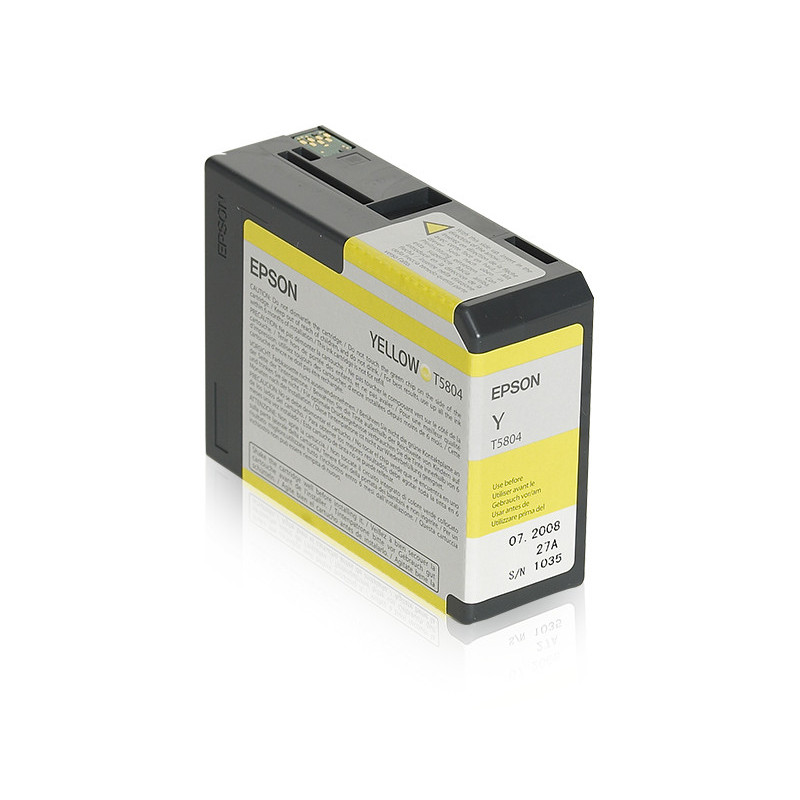 Epson T580400 ink cartridge 1 pc(s) Original Yellow Epson T580400 ink cartridge 1 pc(s) Original Yellow