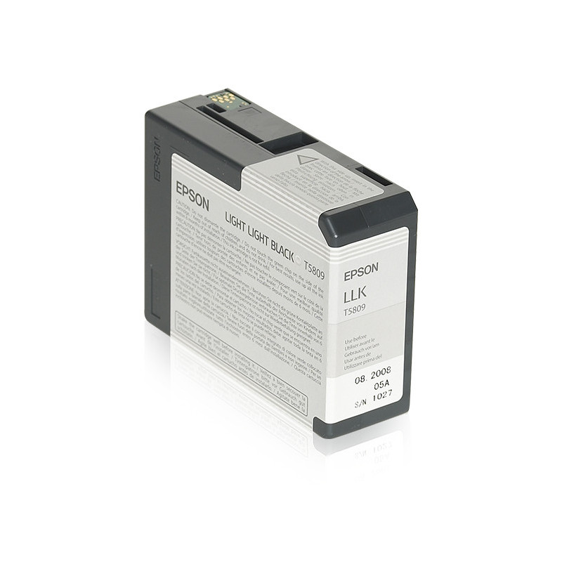 Epson T580900 ink cartridge 1 pc(s) Original Light light black Epson T580900 ink cartridge 1 pc(s) Original Light light black