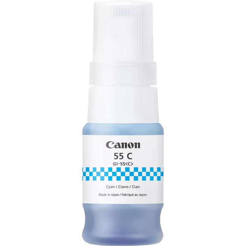 Botella tinta canon gi - 55 ink cian Botella tinta canon gi - 55 ink cian