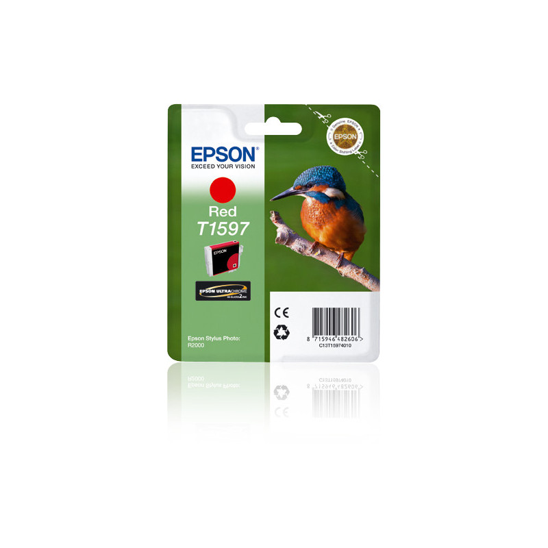 Epson T1597 ink cartridge 1 pc(s) Original Red Epson T1597 ink cartridge 1 pc(s) Original Red