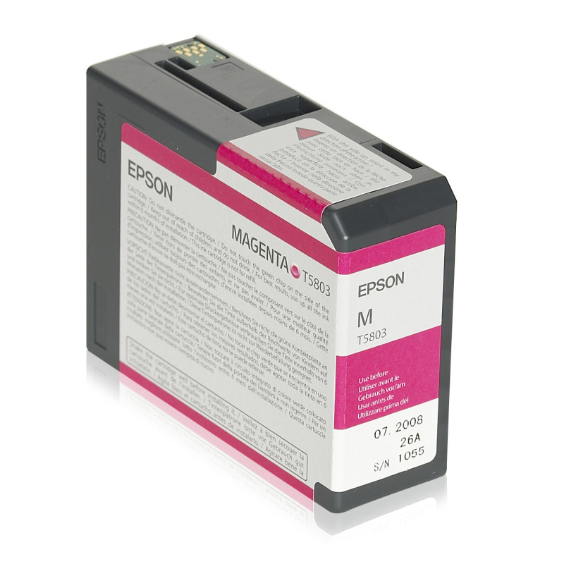 Epson T580300 ink cartridge 1 pc(s) Original Magenta Epson T580300 ink cartridge 1 pc(s) Original Magenta