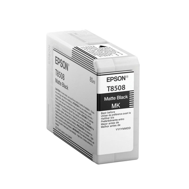Cartucho tinta epson c13t850800 singlepack negro mate Cartucho tinta epson c13t850800 singlepack negro mate
