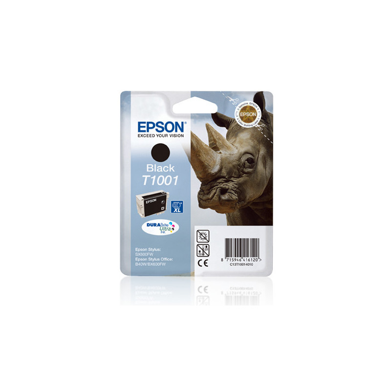 Epson Rhino T1001 ink cartridge 1 pc(s) Original Black Epson Rhino T1001 ink cartridge 1 pc(s) Original Black
