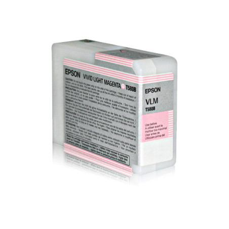 Epson T580B00 ink cartridge 1 pc(s) Original Vivid light magenta