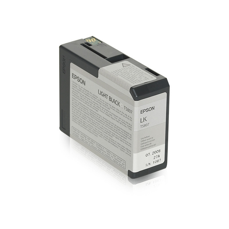 Epson T580700 ink cartridge 1 pc(s) Original Light black Epson T580700 ink cartridge 1 pc(s) Original Light black