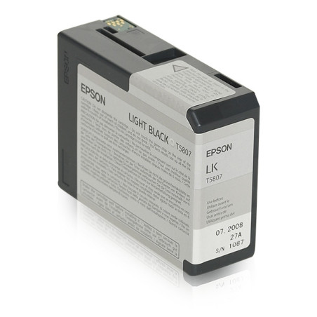 Epson T580700 ink cartridge 1 pc(s) Original Light black