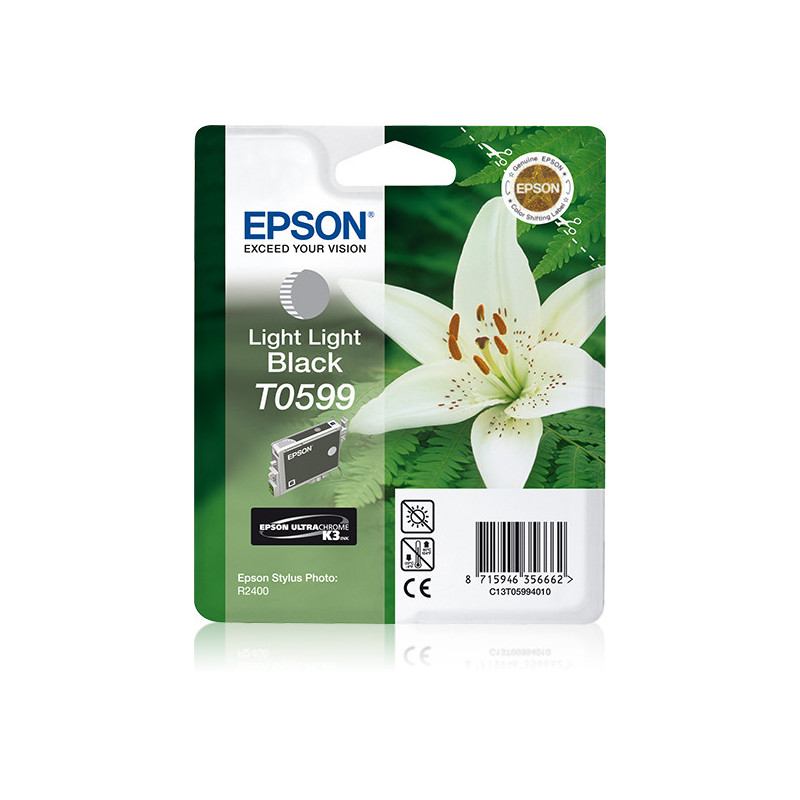 Epson Lily T0599 ink cartridge 1 pc(s) Original Light light black