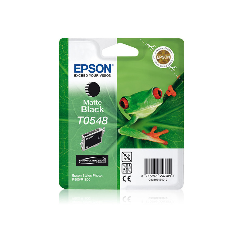 Epson T0548 ink cartridge 1 pc(s) Original Matte black Epson T0548 ink cartridge 1 pc(s) Original Matte black