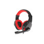 GENESIS Argon 110 Auricolare Cablato A Padiglione Gaming Nero, Rosso
