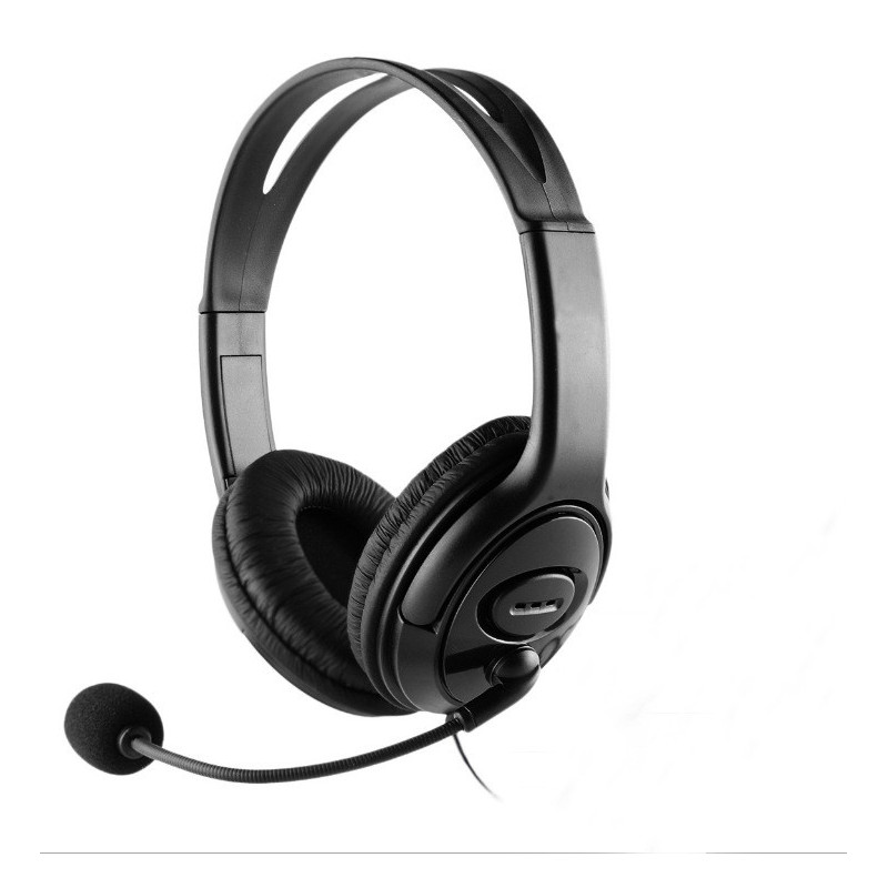 CoolBox Coolchat U1 Auricolare Cablato A Padiglione Musica e Chiamate Nero