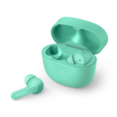 Philips 2000 series TAT2206GR 00 cuffia e auricolare True Wireless Stereo (TWS) In-ear Musica e Chiamate Bluetooth Turchese