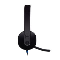 Logitech 981-000480 headphones headset Wired Head-band Office Call center USB Type-A Black