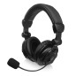 Ewent EW3564 cuffia e auricolare Cablato A Padiglione Musica e Chiamate Nero
