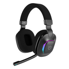 Hiditec VORTEX Auricolare Con cavo e senza cavo A Padiglione Gaming USB tipo-C Bluetooth Nero