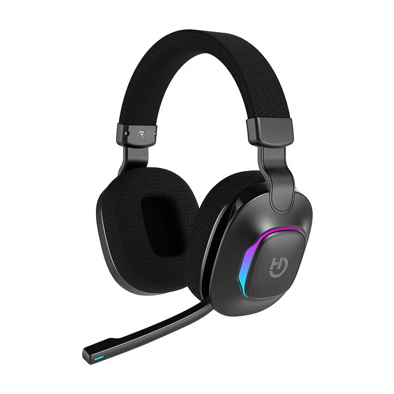 Hiditec VORTEX Headset Wired & Wireless Head-band Gaming USB Type-C Bluetooth Black
