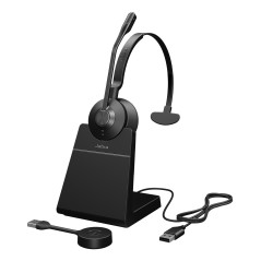 Jabra Engage 55 SE Headset Wireless Head-band Office Call center Black