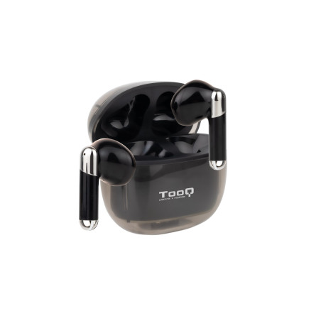 TooQ Onyx Headset Wireless In-ear Calls Music Bluetooth Black, Chrome