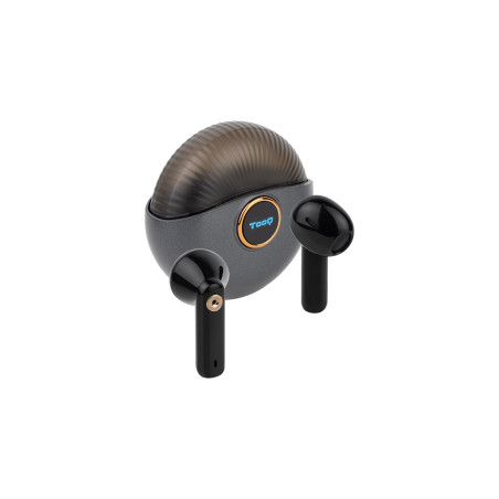 TooQ Snail Headset Wireless In-ear Calls Music Bluetooth Black, Gray
