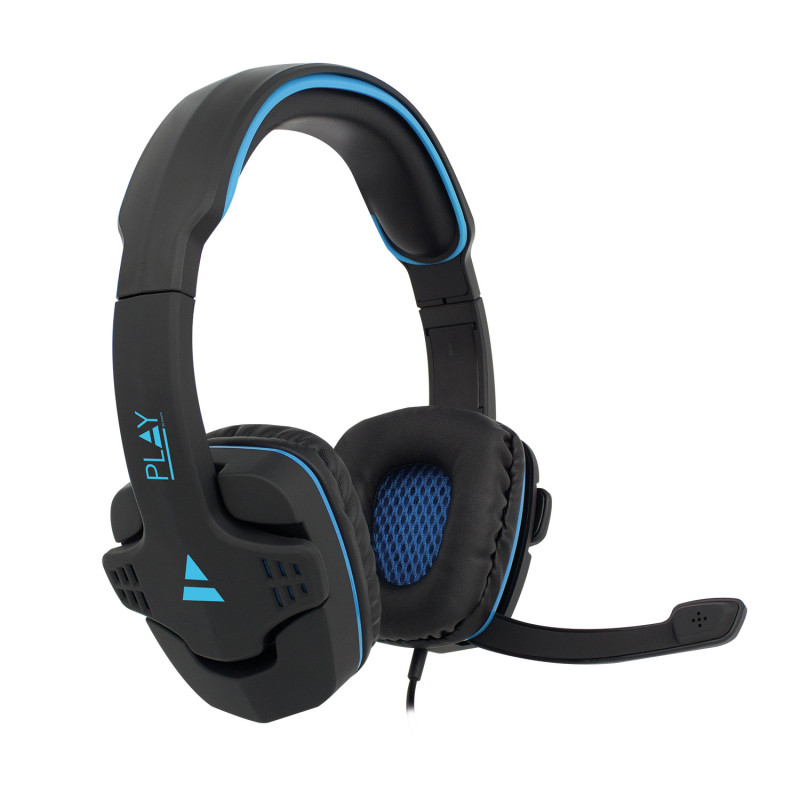 Ewent PL3320 cuffia e auricolare Cablato A Padiglione Gaming Nero