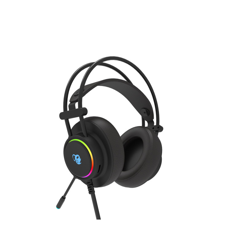 Deep Gaming DeepLighting Auricolare Cablato A Padiglione Nero Deep Gaming DeepLighting Auricolare Cablato A Padiglione Nero