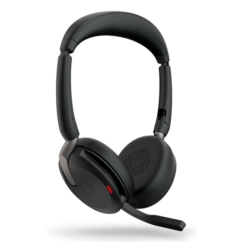 Jabra Evolve2 65 Flex Headset Wired & Wireless Head-band Office/Call center Bluetooth Black Jabra Evolve2 65 Flex Headset Wired & Wireless Head-band Office/Call center Bluetooth Black