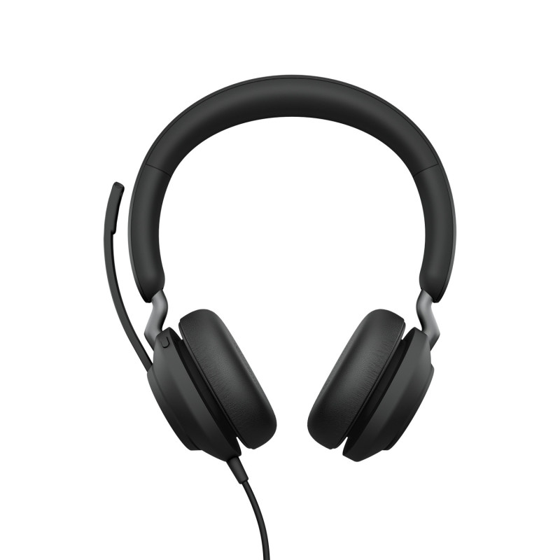 Jabra Evolve2 40 SE Auricolare Cablato A Padiglione Musica e Chiamate USB tipo A Nero Jabra Evolve2 40 SE Auricolare Cablato A Padiglione Musica e Chiamate USB tipo A Nero