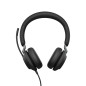 Jabra Evolve2 40 SE Auricolare Cablato A Padiglione Musica e Chiamate USB tipo A Nero Jabra Evolve2 40 SE Auricolare Cablato A Padiglione Musica e Chiamate USB tipo A Nero
