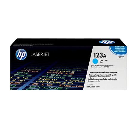 HP 123A toner cartridge 1 pc(s) Original Cyan
