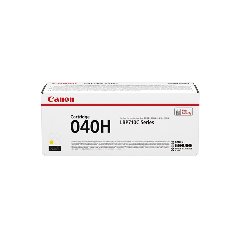 Canon 040H cartuccia toner 1 pz Originale Giallo Canon 040H cartuccia toner 1 pz Originale Giallo