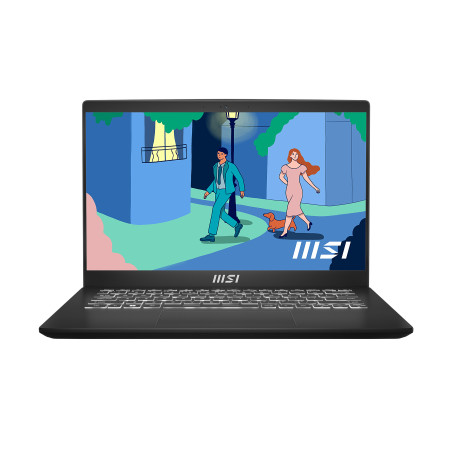 MSI Modern 14 C7M-299XES AMD Ryzen™ 5 7430U Computer portatile 35,6 cm (14") Full HD 16 GB DDR4-SDRAM 512 GB SSD Wi-Fi 6E