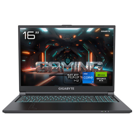 GIGABYTE G6 KF-73ES893KD laptop Intel® Core™ i7 i7-13700H 16" Full HD+ 16 GB DDR5-SDRAM 512 GB SSD NVIDIA GeForce RTX 4060