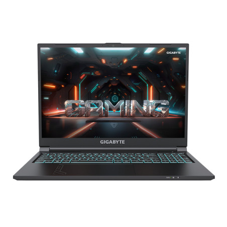 GIGABYTE G6 KF-73ES894KD laptop Intel® Core™ i7 i7-13620H 16" WUXGA 16 GB DDR5-SDRAM 1 TB SSD Wi-Fi 6E (802.11ax) FreeDOS Black