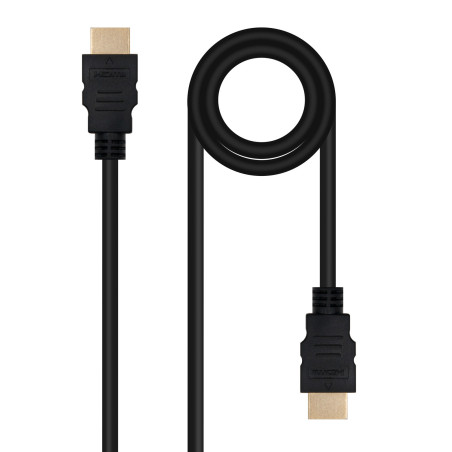 Nanocable 10.15.3802 HDMI cable 78.7" (2 m) HDMI Type A (Standard) Black