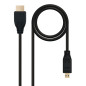 Nanocable HDMI, 0.8m HDMI cable 31.5" (0.8 m) HDMI Type A (Standard) HDMI Type D (Micro) Black Nanocable HDMI, 0.8m HDMI cable 31.5" (0.8 m) HDMI Type A (Standard) HDMI Type D (Micro) Black