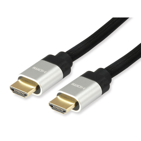Equip 119383 HDMI cable 196.9" (5 m) HDMI Type A (Standard) Black, Silver