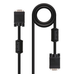 Nanocable 10.15.0103 VGA cable 118.1" (3 m) VGA (D-Sub) Black