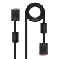 Nanocable 10.15.0103 VGA cable 118.1" (3 m) VGA (D-Sub) Black