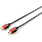 Equip 119341 HDMI cable 39.4" (1 m) HDMI Type A (Standard) Black, Red