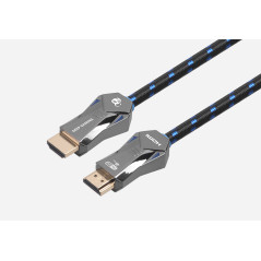Deep Gaming DG-CAB-HDMI-21 cavo HDMI 2 m HDMI tipo A (Standard) Nero, Grigio