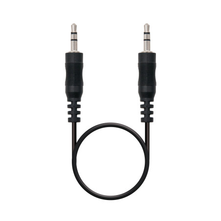 Nanocable 10.24.0105 cavo audio 5 m 3.5mm Nero
