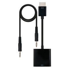 Nanocable 10.16.2001-BK video cable adapter 3.94" (0.1 m) Black